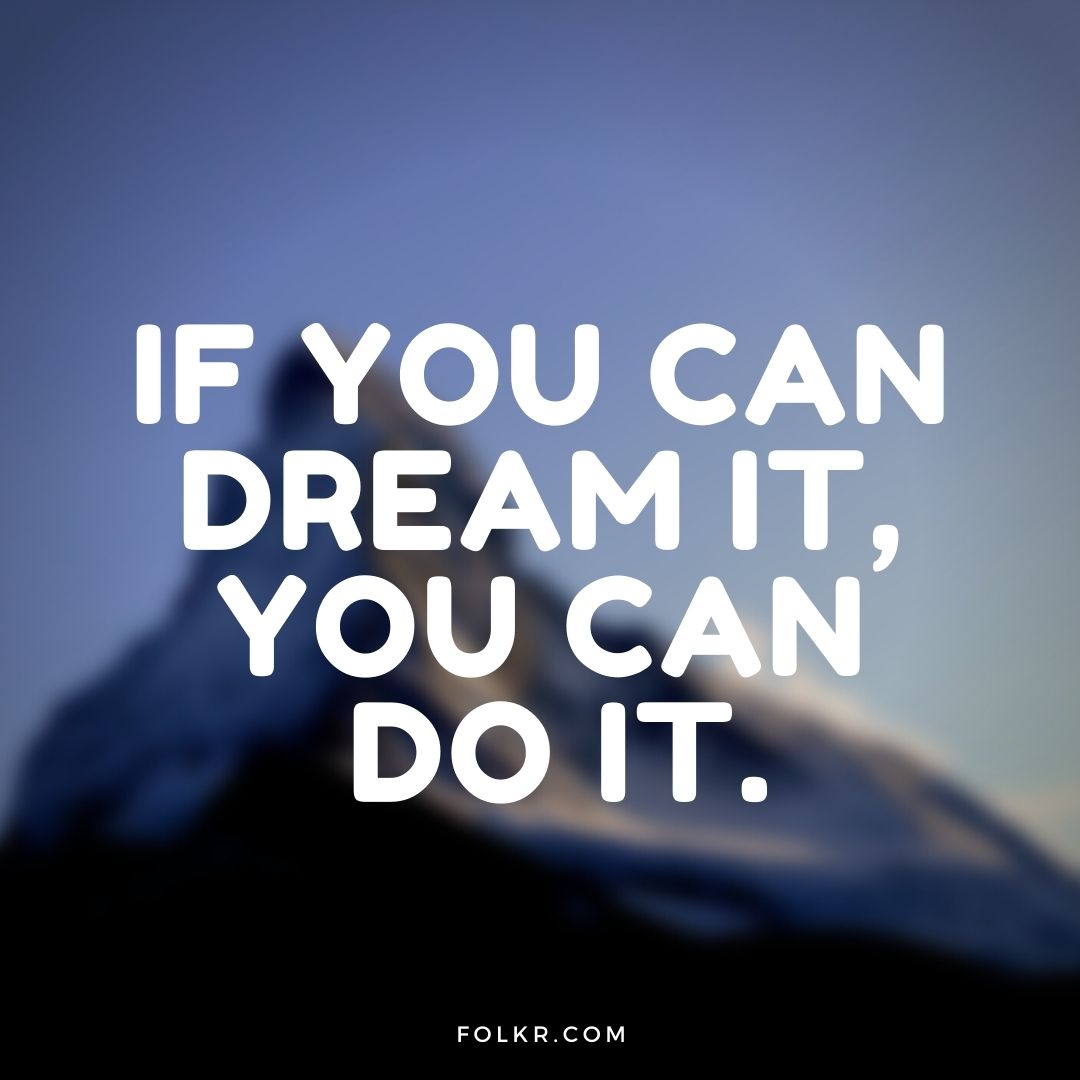 Inspirational Dream Quote