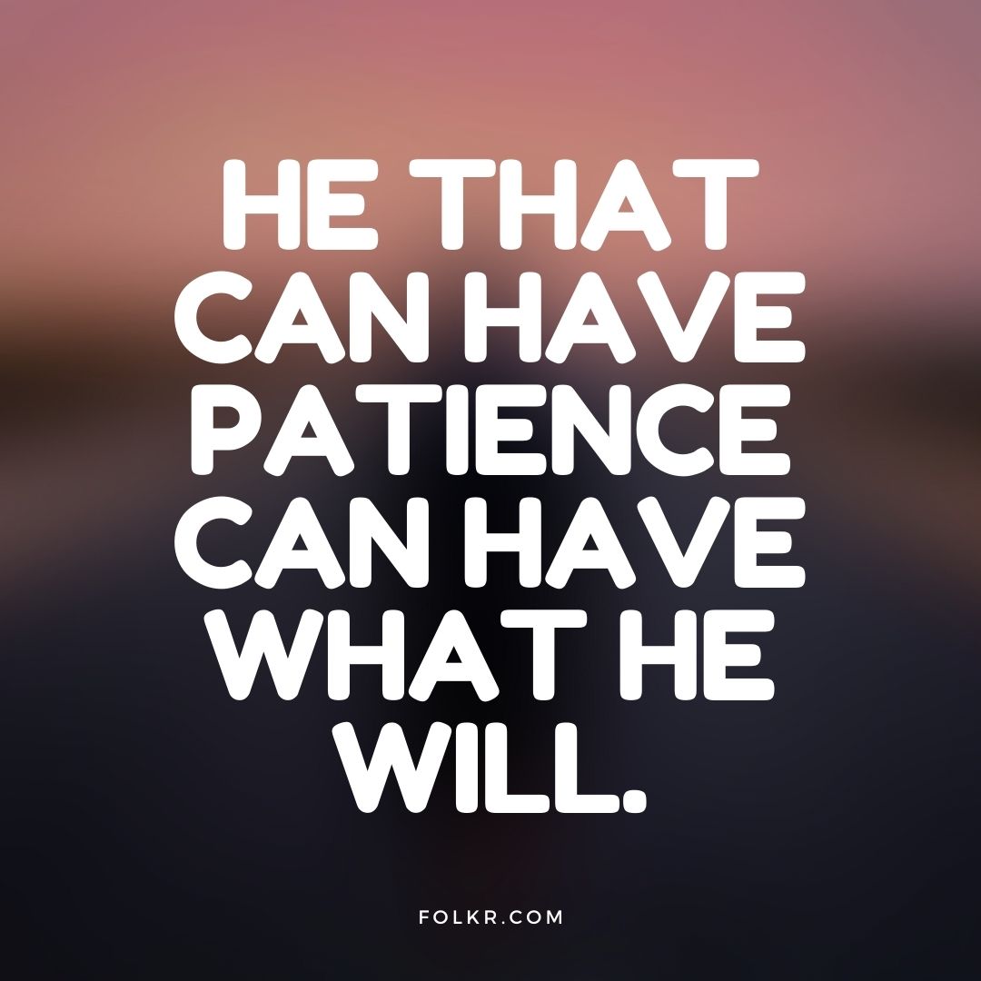 life Quotes Patience